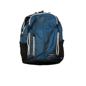 Bondka Blue Black Padded Computer Skater Backpack